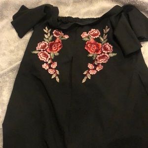 Over sized shirt w slits